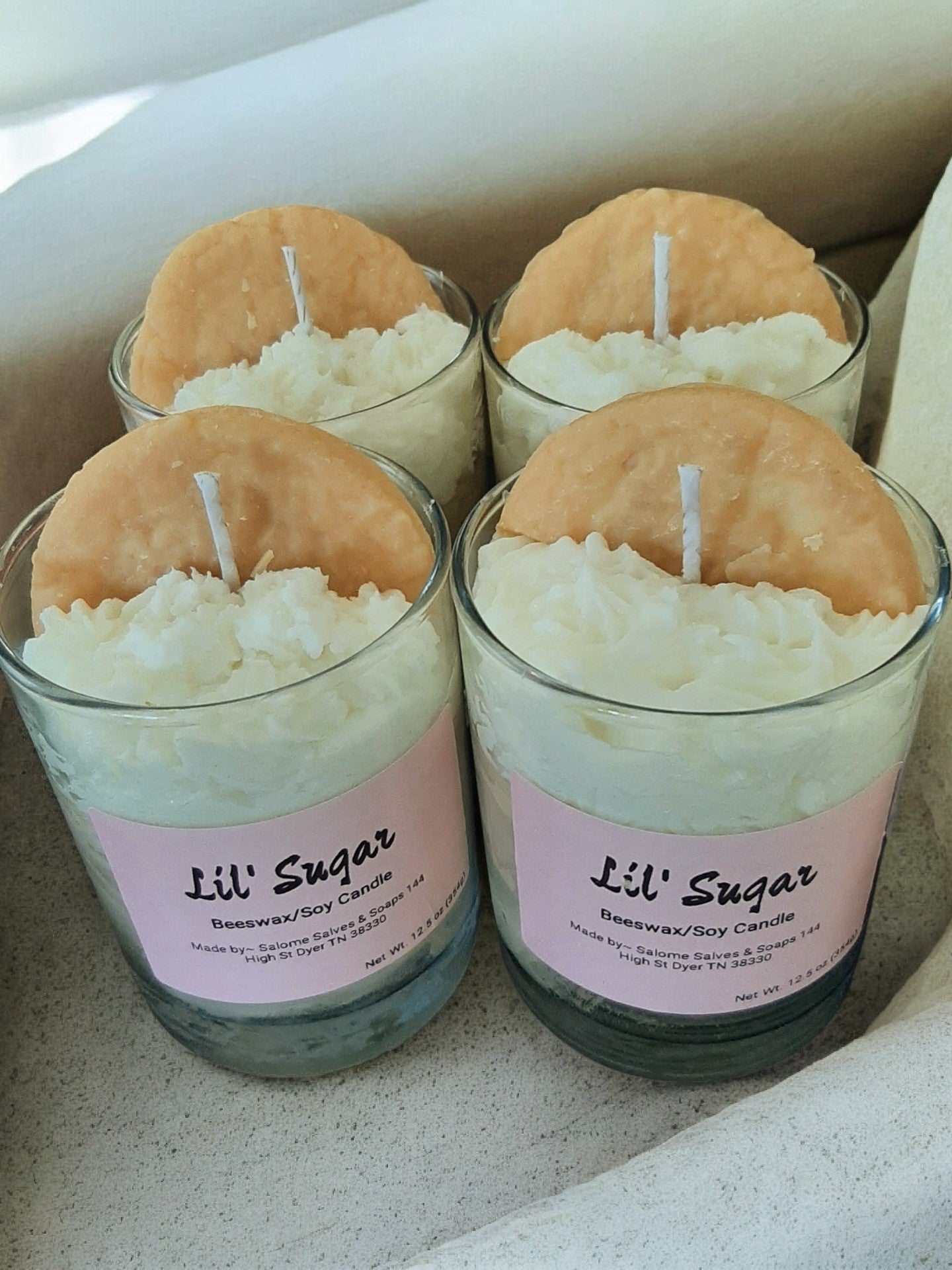 Lil' Sugar ~ 12.5oz Beeswax/Soy blend