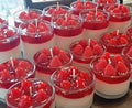 "Strawberry Cheese Cake" Beeswax/Soy blend, 4oz Candle