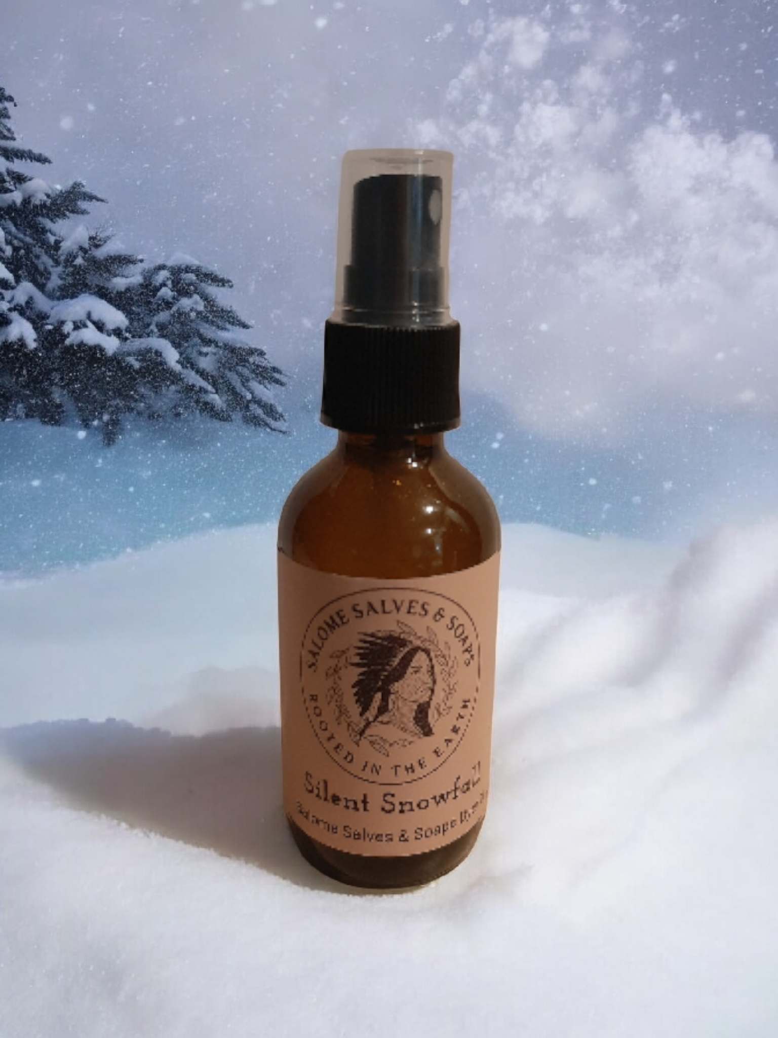Silent Snowfall~ 2oz Travel Size,  Room & Linen Spray