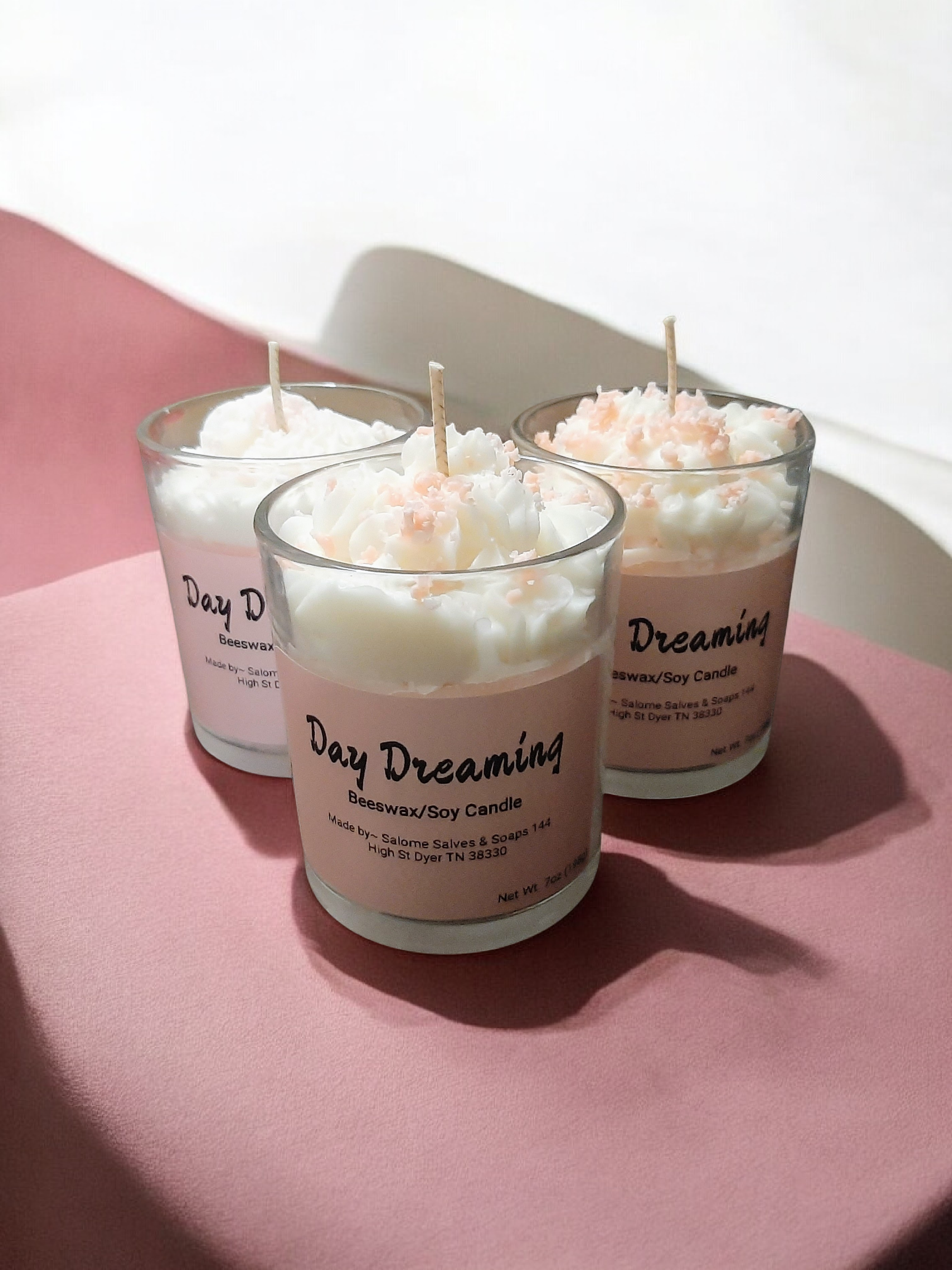 Day Dreaming~ Beeswax/Soy blend, 7oz candle
